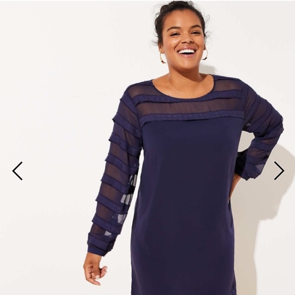 LOFT Dresses & Skirts - Loft Navy Dress NWT LOFT Dresses & Skirts - Loft Navy Dress NWT